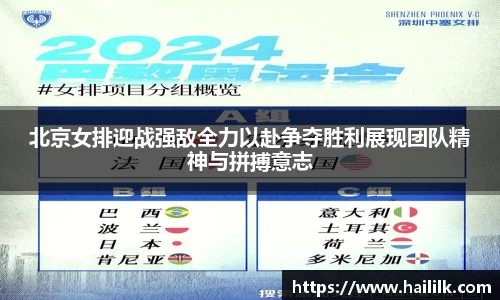 北京女排迎战强敌全力以赴争夺胜利展现团队精神与拼搏意志